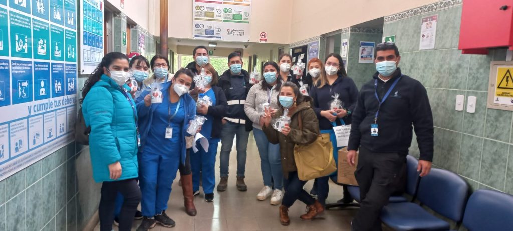 Funcionarios de la Dirección Comunal de Salud de Curicó compartieron con colegas afectados por emergencia en Licantén 1 Visita Iloca 1