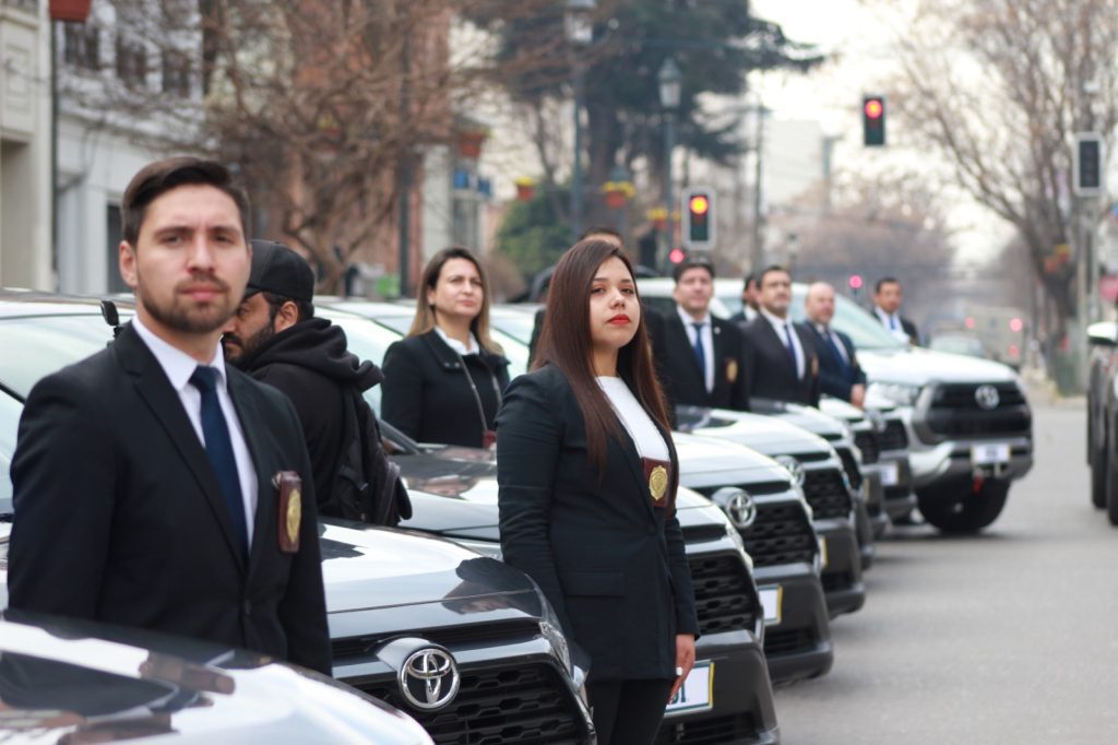 Gobierno Regional del Maule realizó la entrega de 28 vehículos para la PDI regional 1 VEHICULOS PDI 03