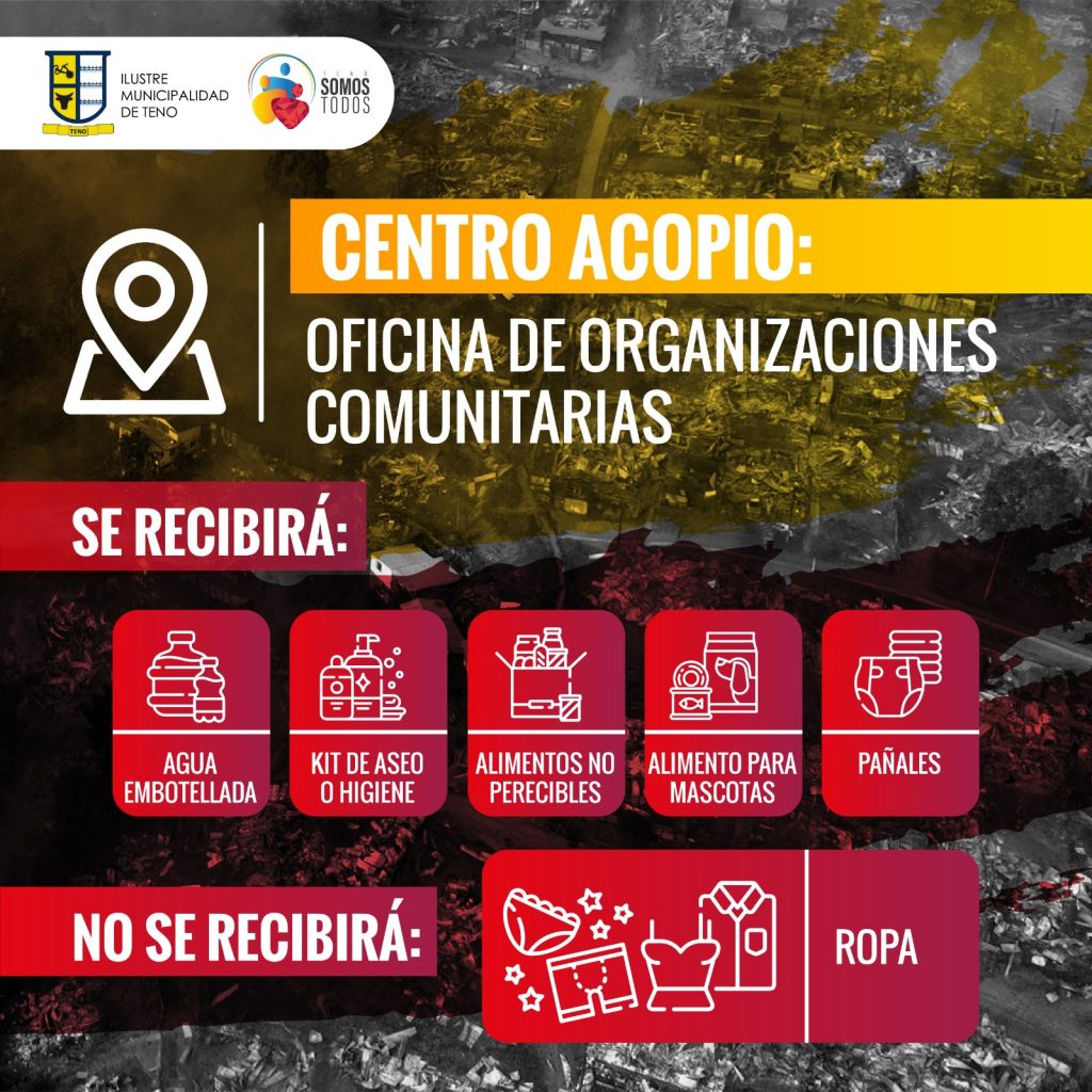 Campaña "Solidaria Teno Ayuda a la V región" 1 05.02.2024 FOTOGRAFIA