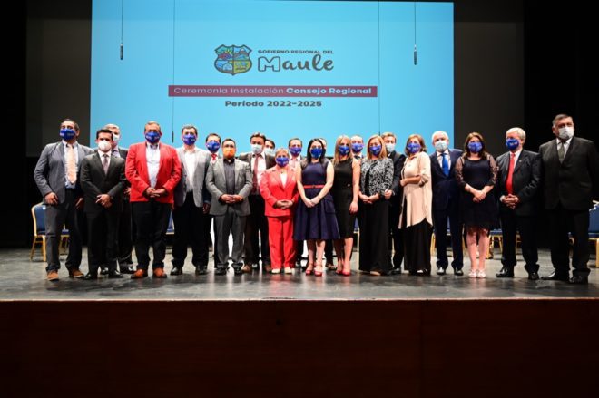 El Maule instaló a su nuevo Consejo Regional 2022-2025 1 NUEVO CONSEJO MAULE 01 660x439 1