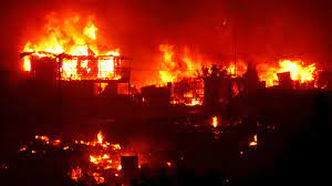 ¡Una zona de guerra! Amanecer revela devastador panorama en la Región de Valparaíso 1 descarga