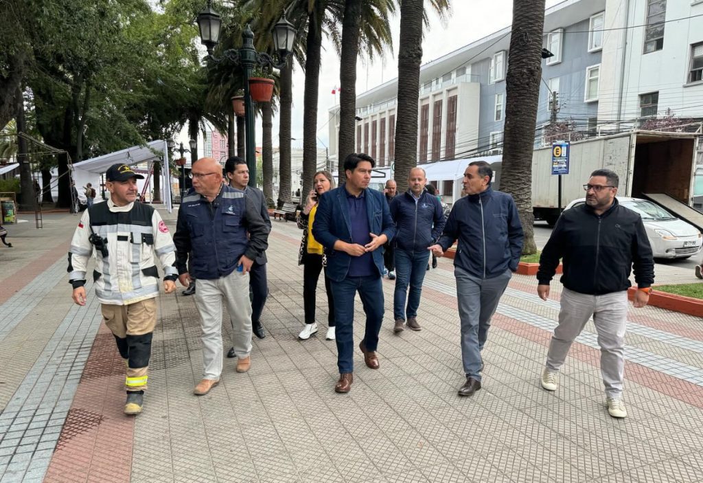 Autoridades inspeccionaron medidas de seguridad adoptadas para la Fiesta de la Vendimia de Curicó 1 IMG 2193
