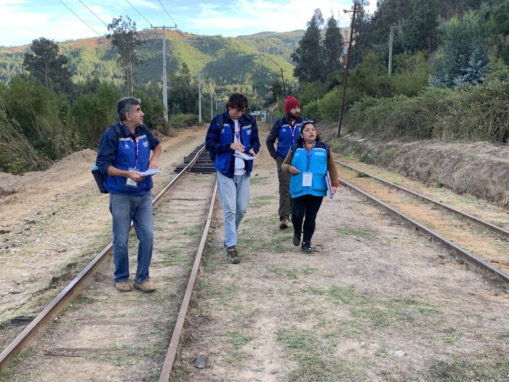 Censistas de Constitución se subieron a histórico tren para ejecutar operativo estadístico en sector de difícil acceso 1 IMG 7654