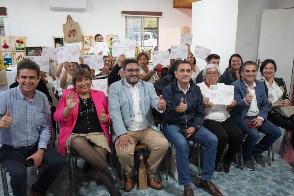 CAM Las Mariposas finalizó proyecto de Decotelar 1 Foto Nota Fin Proyecto Las Mariposas.