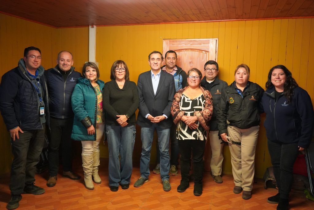 Alcalde Javier Muñoz se reunión con junta de vecinos Los Guindos 1 Los Guindos Curico 1