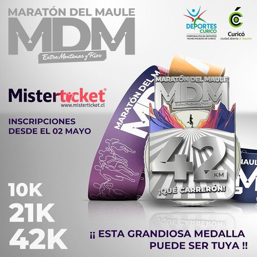 Comenzaron las inscripciones para el Gran Maratón del Maule 2024 1 MARATON DEL MAULE 2024