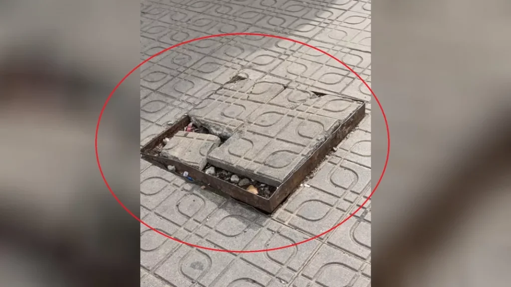 Denuncian que adulto mayor sufrió heridas tras caer al suelo por mal estado de veredas en Curicó 1 Vereda mal estado 1 1068x601 1