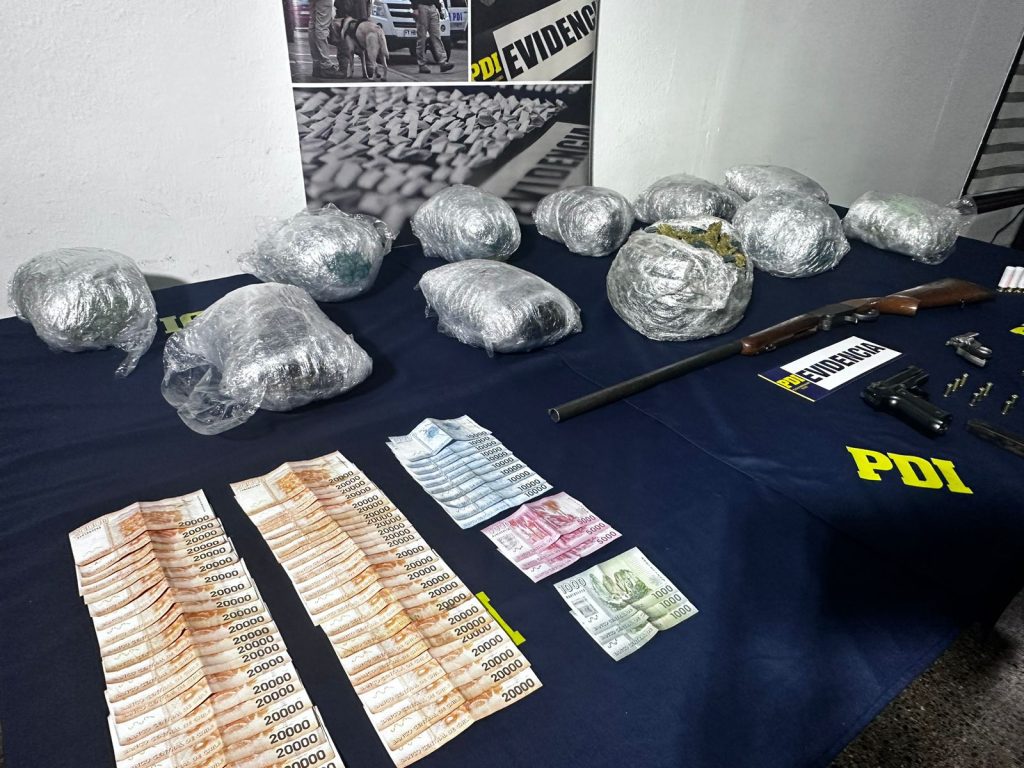 A la cárcel son enviados dos sujetos por tráfico de droga en Curicó 1 Curico 1