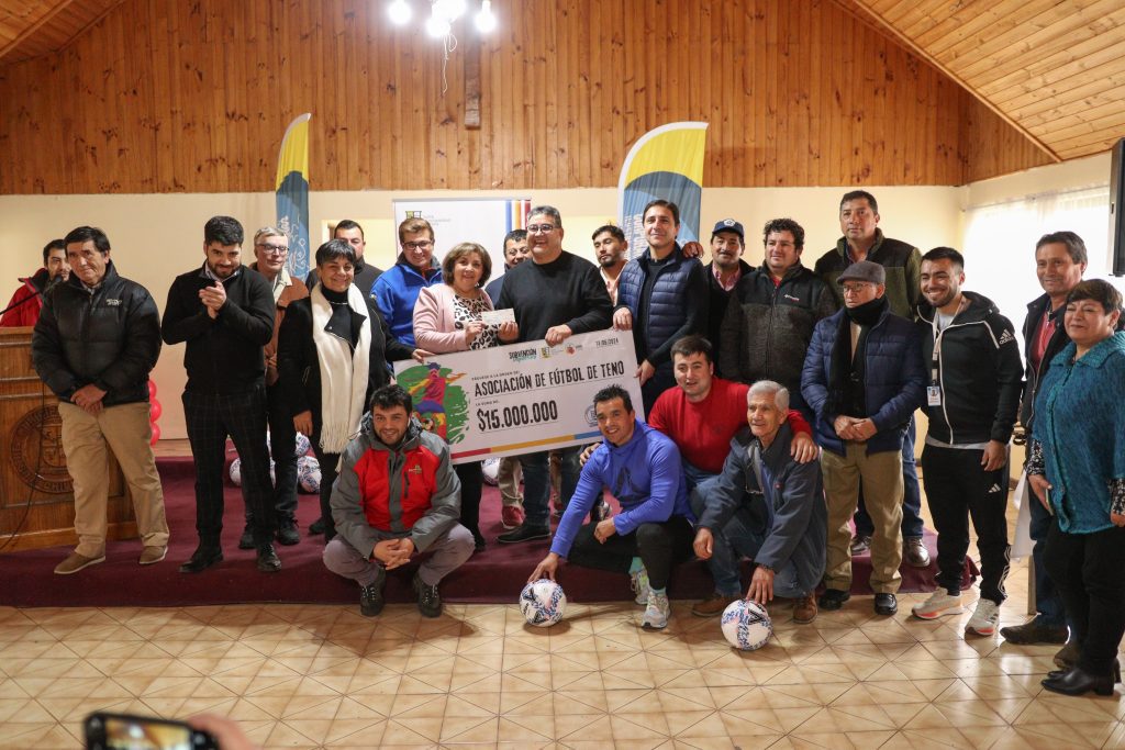 Municipalidad de Teno entrego millonaria subvención para apoyar al deporte local 1 Futbol Teno