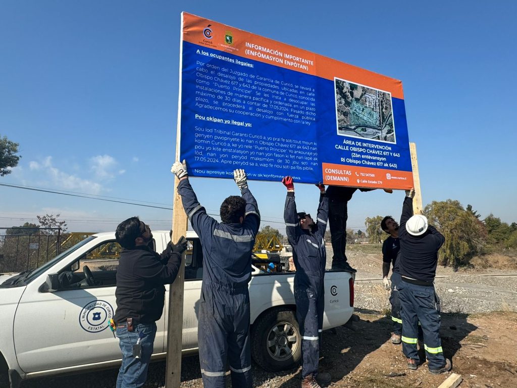 30 días tendrán ocupantes de la toma ilegal "Puerto Príncipe" para abandonar voluntariamente el terreno ubicado en Dragones Sur 1 PHOTO 2024 05 17 15 24 22