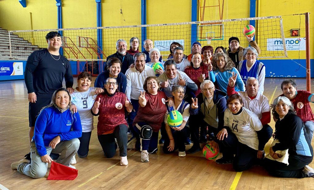 Triangular amistoso de Newcom Volei en Curicó 1 new com hoy