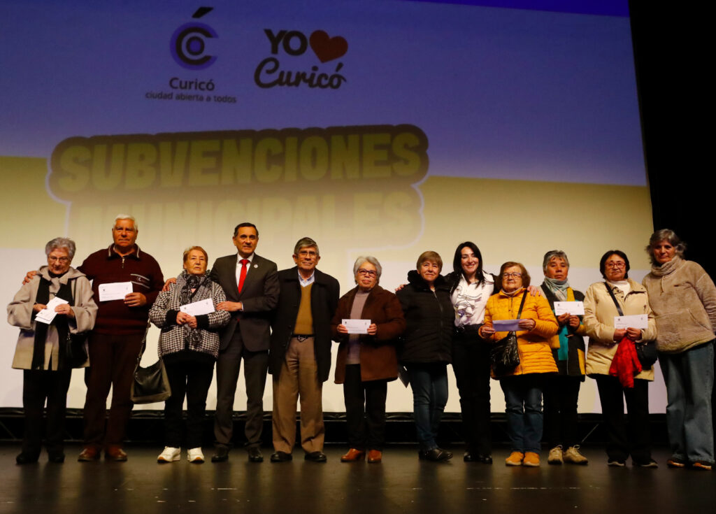 Curicó: Organizaciones funcionales recibieron subvención municipal 2024 1 Foto 1 Subvencion Municipal 2024