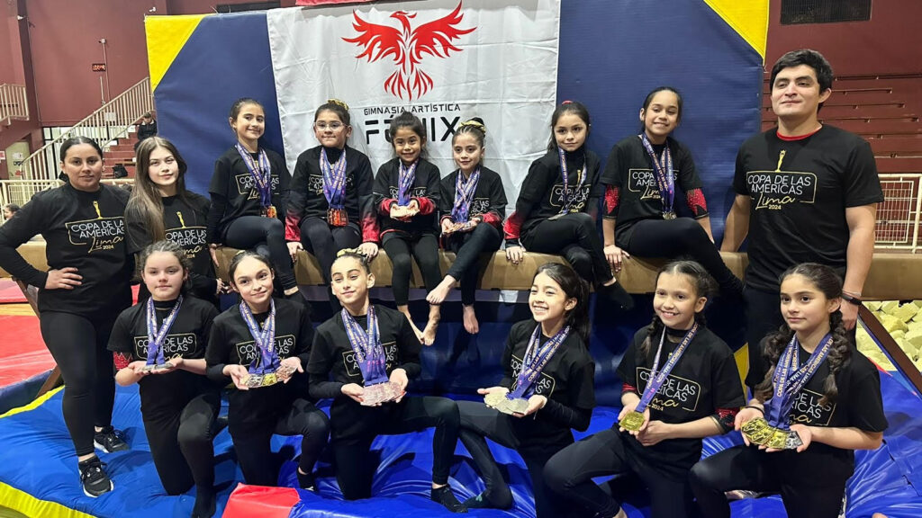 Club de Gimnasia Artística Fénix de Curicó logra 52 medallas en torneo internacional 1 fenix 4