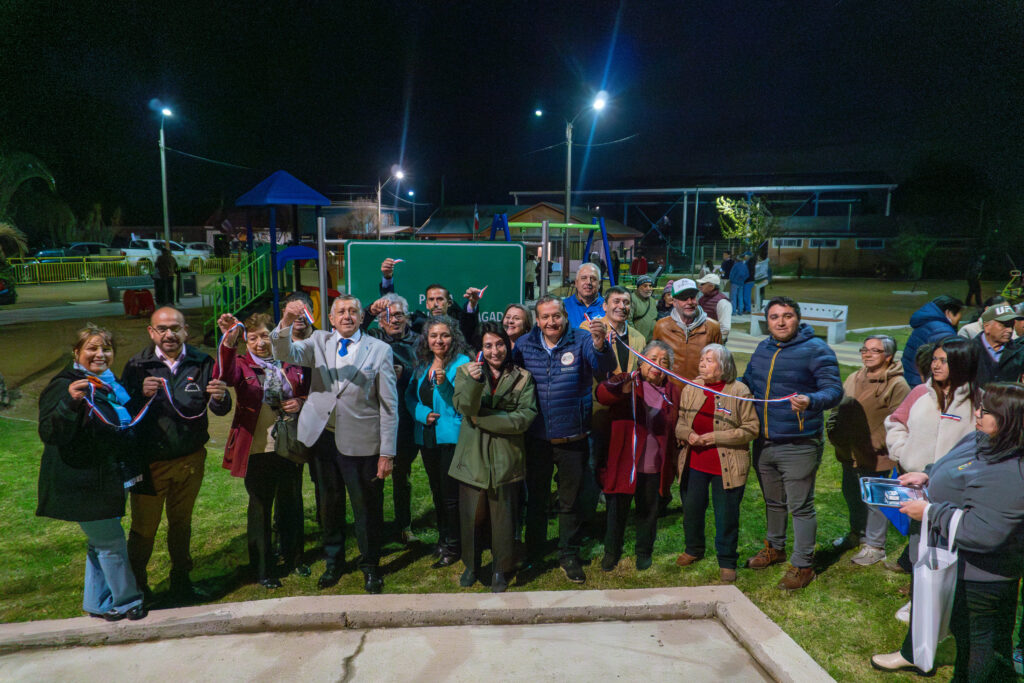 Municipalidad de Rauco inaugura Plaza Elsa Contalba Arriagada en el sector El Llano 1 25 09 2024 CM MUNICIPALIDAD DE RAUCO INAUGURA PLAZA ELSA CONTALBA ARRIAGADA EN EL SECTOR EL LLANO