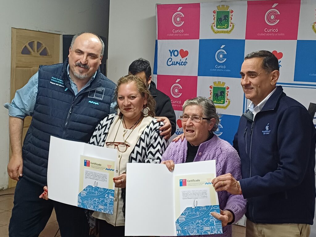 Curicó: Luego de más de 10 años de lucha logran aprobación de proyecto de pavimento participativo para población Sol de Septiembre. 1 Foto Pavimento Participativo Sol