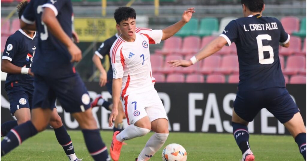 La Roja Sub 15 cierra la fase grupal con triunfo sobre Paraguay y avanza con campaña perfecta 1 La Roja sub 15