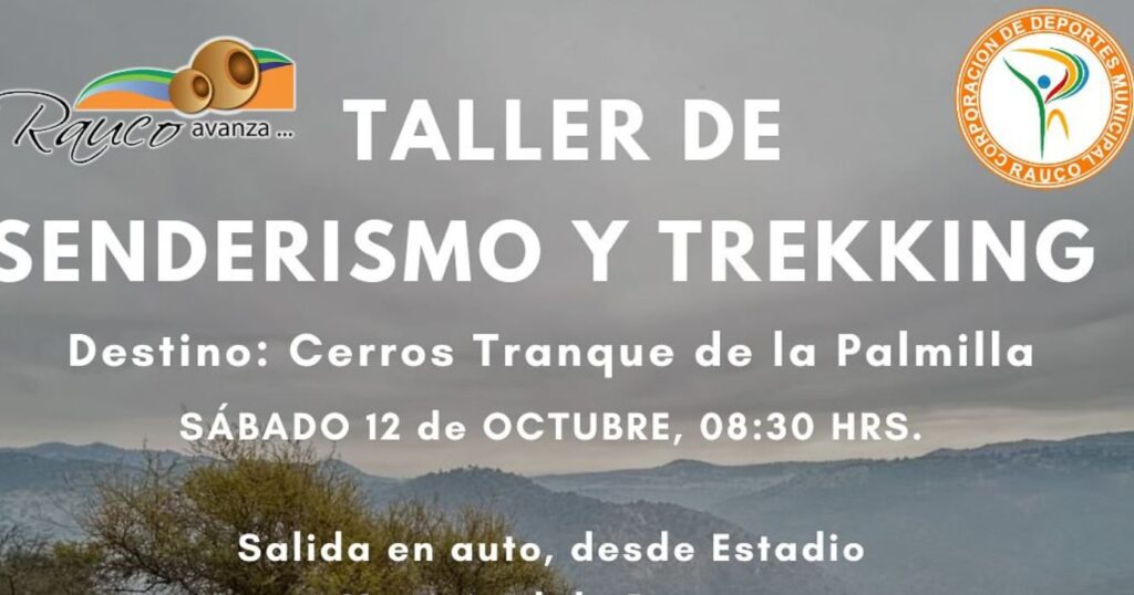 Corporación de Deportes de Rauco invita a participar de los Talleres Deportivos de Primavera 1 Rauco