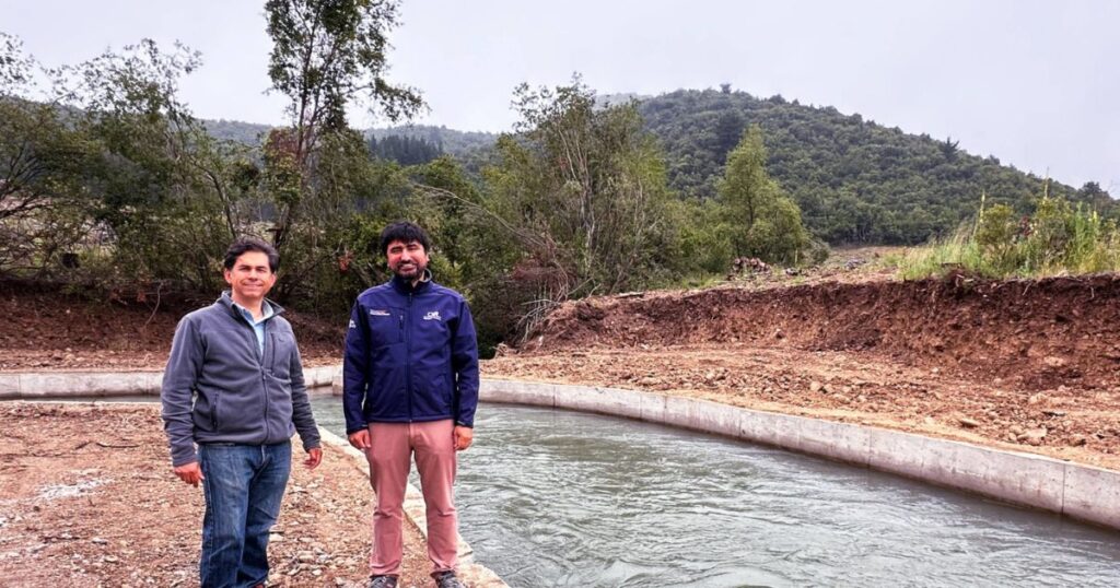 Revestimiento del Canal Maule asegurará el recurso hídrico a más de dos mil pequeños agricultores 1 Canal Maule