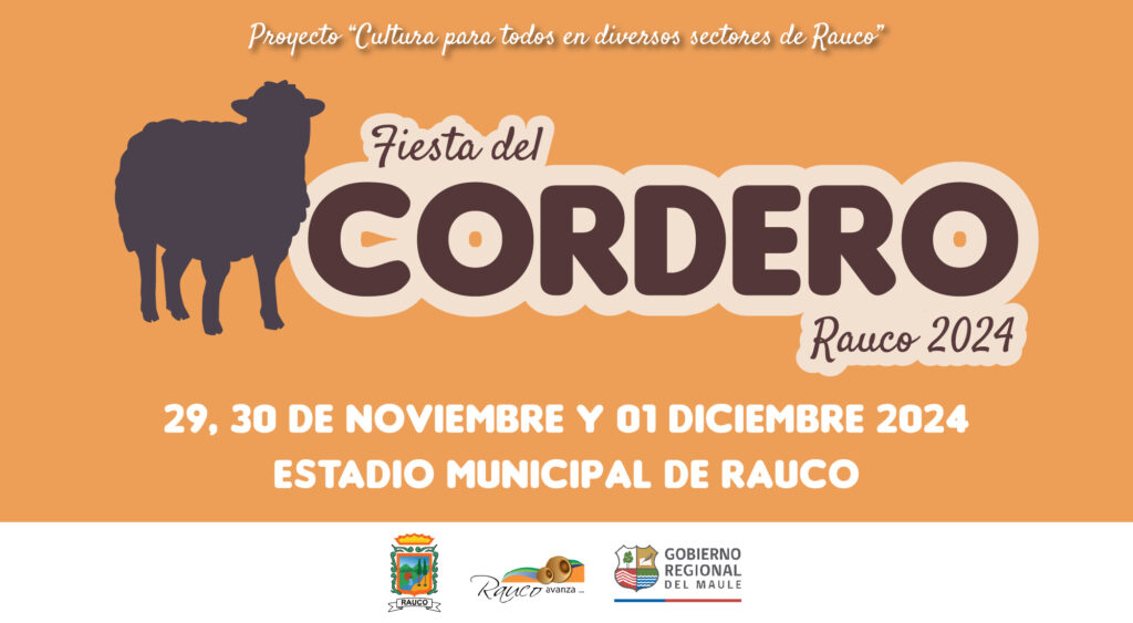 Municipalidad de Rauco anuncia realización de la Fiesta del Cordero 2024 1 Fiesta del Cordero Rauco 2024