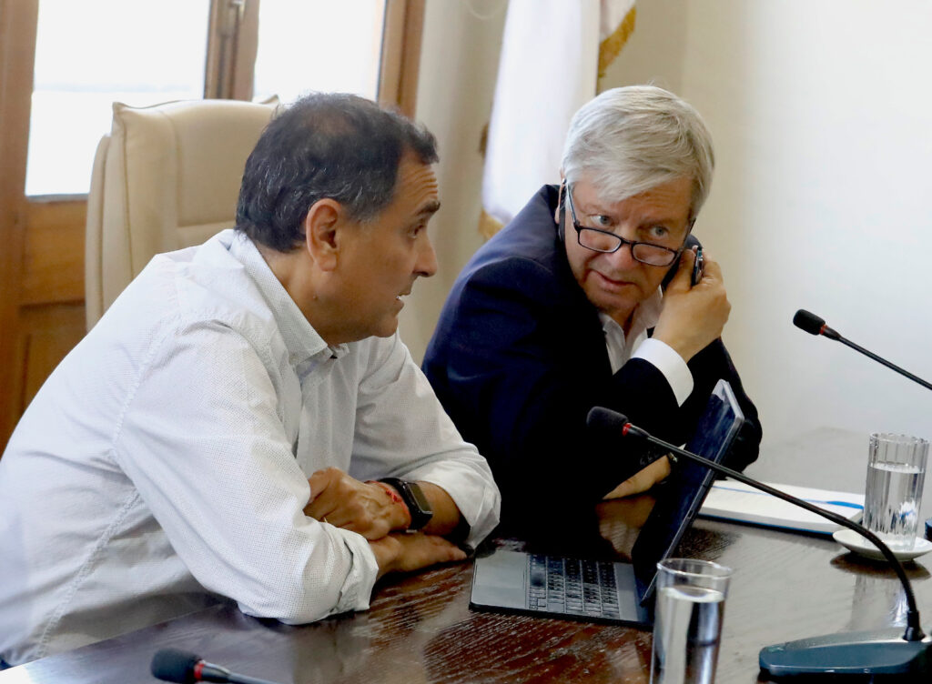 Foto Reunion con nuevo Alcalde