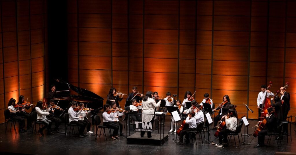 Orquesta Infantil y Juvenil del Maule brillará en el Festival Fernando Rosas 1 Orquesta del Maule