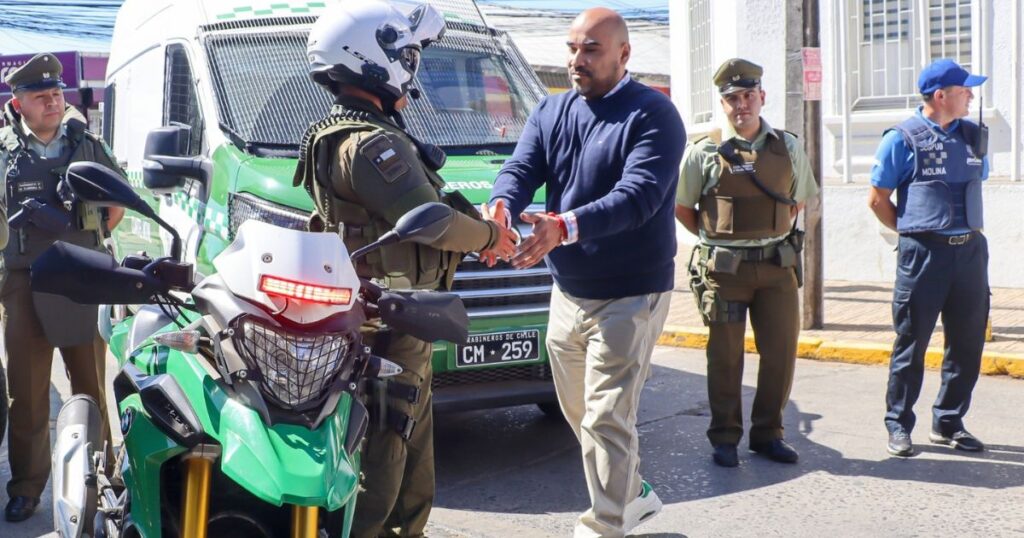 Refuerzan servicios policiales y de Seguridad Pública en el centro de Molina 1 Seguridad Publica Molina