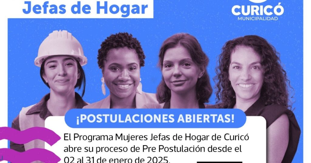 Mujeres jefas de hogar Curico
