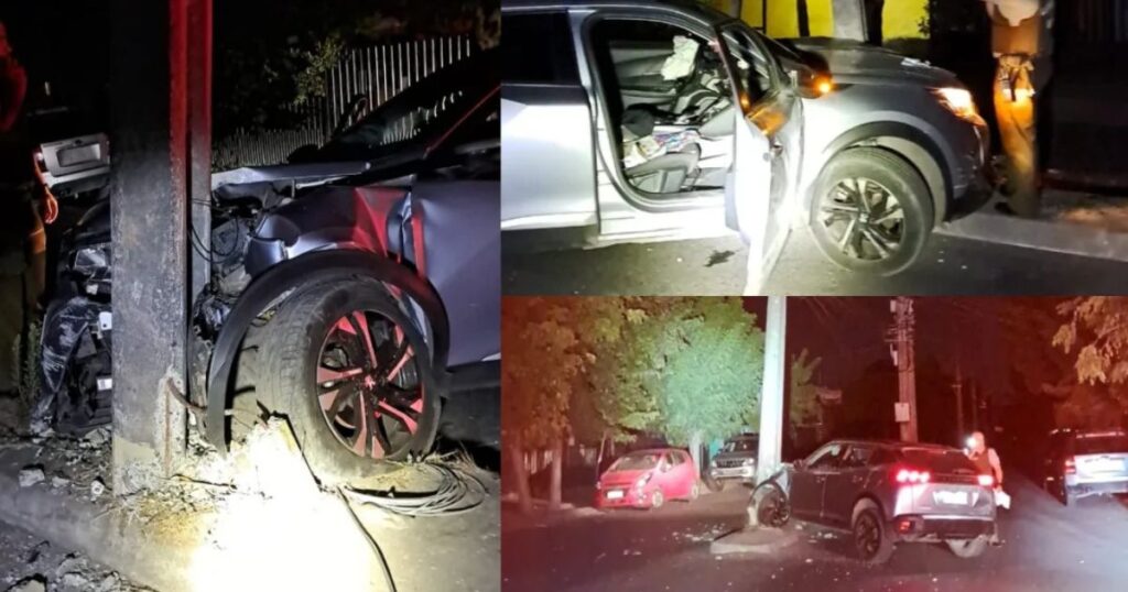 Accidente en Avenida Circunvalación deja sin energía a sectores de la ciudad de Curicó 1 Curico