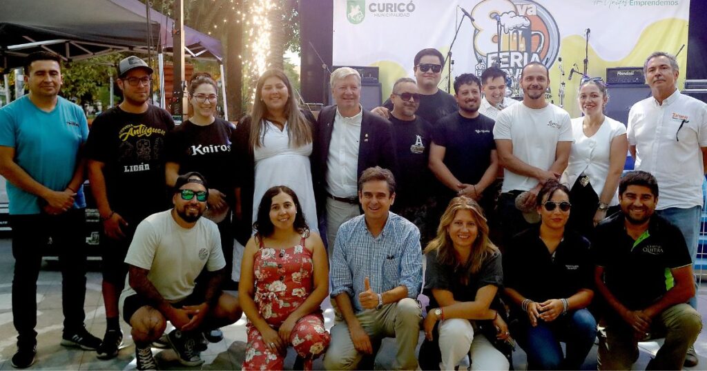 Se inauguró la 8ᵅ Versión de la Feria de la Cerveza en Curicó 1 Feria de la Cerveza Curico 2