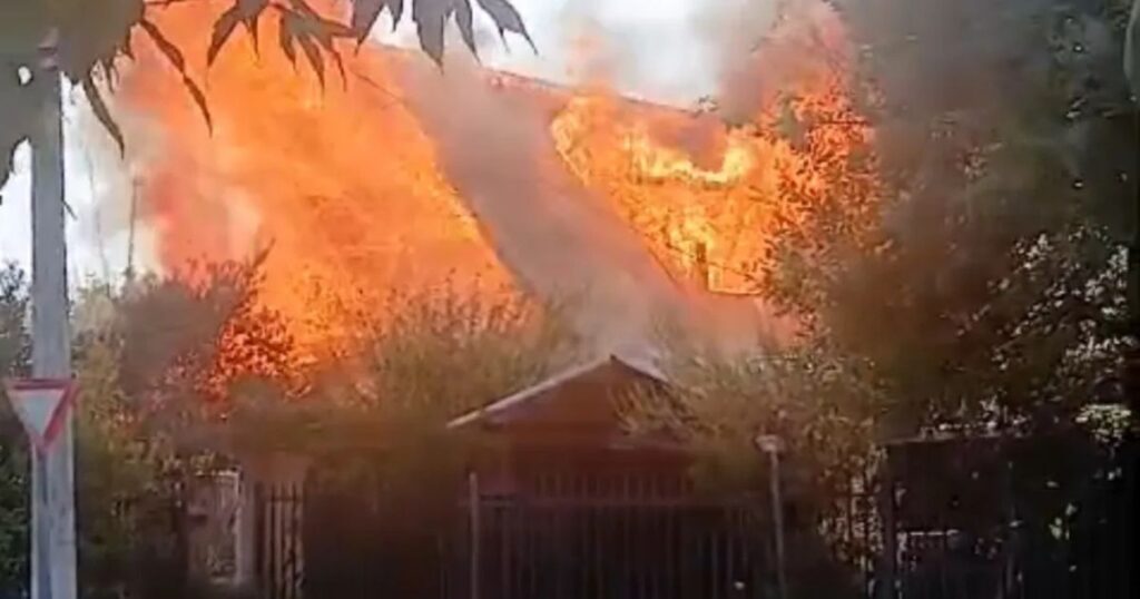 Incendio Sagrada Familia