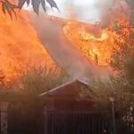 Incendio Sagrada Familia