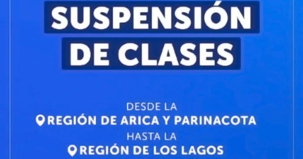 Suspenden clases en zonas afectadas por corte de luz nacional 1 suspension de clases