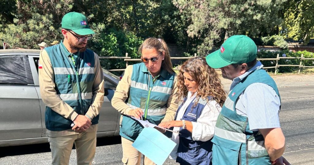 Sagrada Familia: Autoridades supervisan transporte de uva en fiscalización carretera 1 trnsporte de uva Sagrada Familia