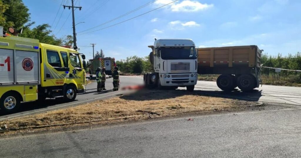 SIAT de Carabineros investiga dos accidentes fatales en Longaví y Yerbas Buenas 1 Accidente Yerbas Buenas