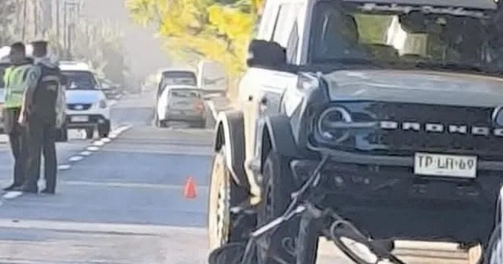 Molina: Accidente de tránsito en la Ruta K-175 deja a ciclista con lesiones graves 1 Accidente ciclista Molina