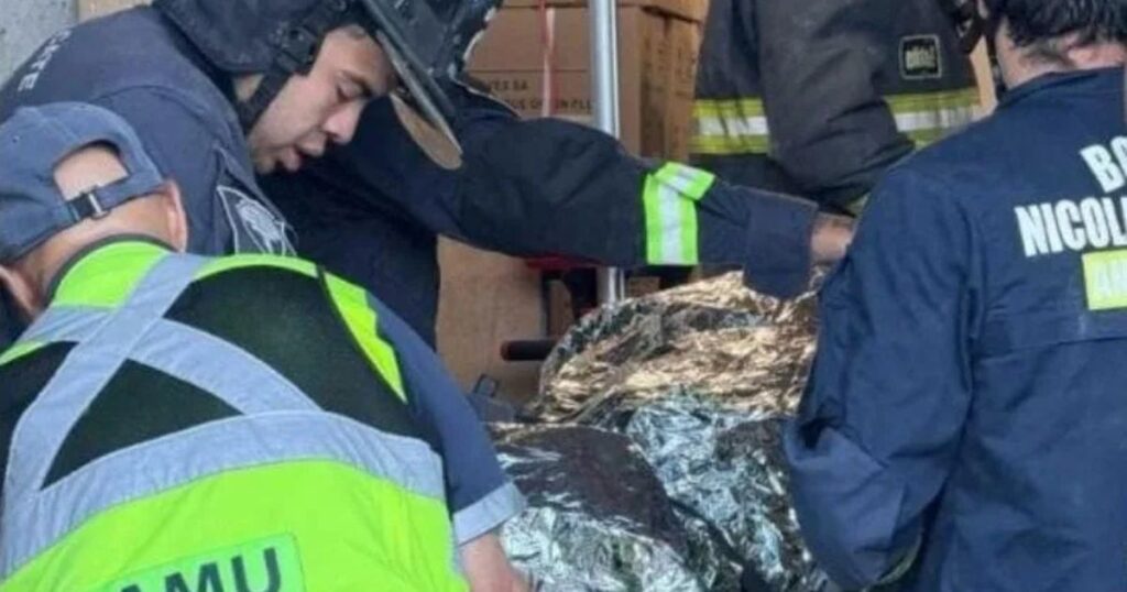 Hombre sufre quemaduras en Curico
