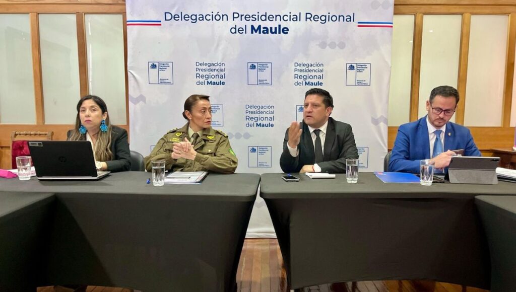 Constituyen mesa para la seguridad en predios agrícolas en el Maule 1 Mesa para la seguridad en el Maule