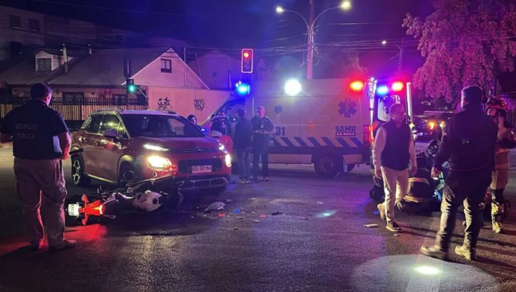 Dos accidentes de tránsito movilizan a equipos de emergencia en Curicó 1 Accidentes en Curico