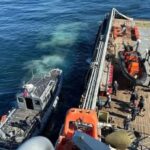 encuentran balsa de pescadores