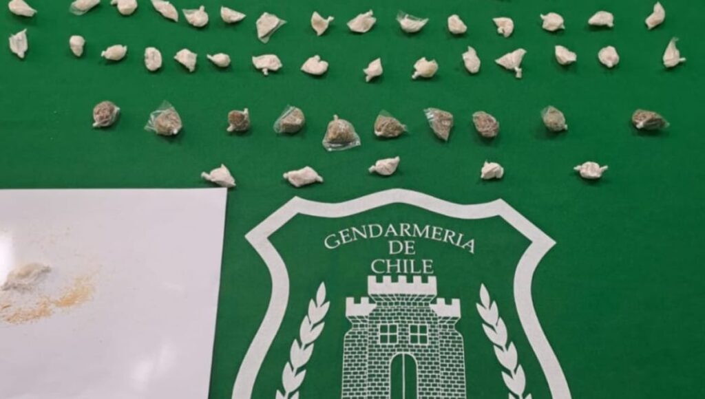Incautan droga oculta en encomienda en la cárcel de Molina 1 incautacion carcel de Molina
