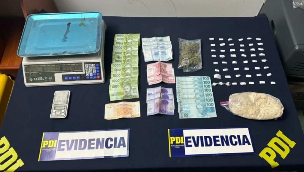 Detienen a integrantes de redes criminales por tráfico de drogas y porte ilegal de armas en Linares y Romeral 1 redes crimales Linares y Romeral