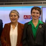 Candidatos oficialistas marcan diferencias con la derecha en primer debate presidencial radial