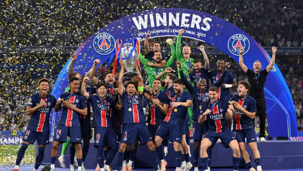 El PSG arrasa al Inter y conquista su primera Champions League 1 El PSG arrasa al Inter y conquista su primera Champions League