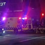 Motorista resulta herido tras colision en pleno centro de Curico