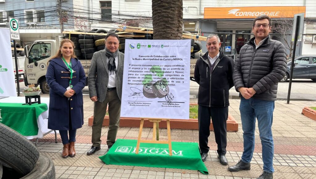 Municipalidad de Curicó retira 500 neumáticos desde la vía pública para su reciclaje 1 Municipalidad de Curico retira 500 neumaticos desde la via publica para su reciclaje