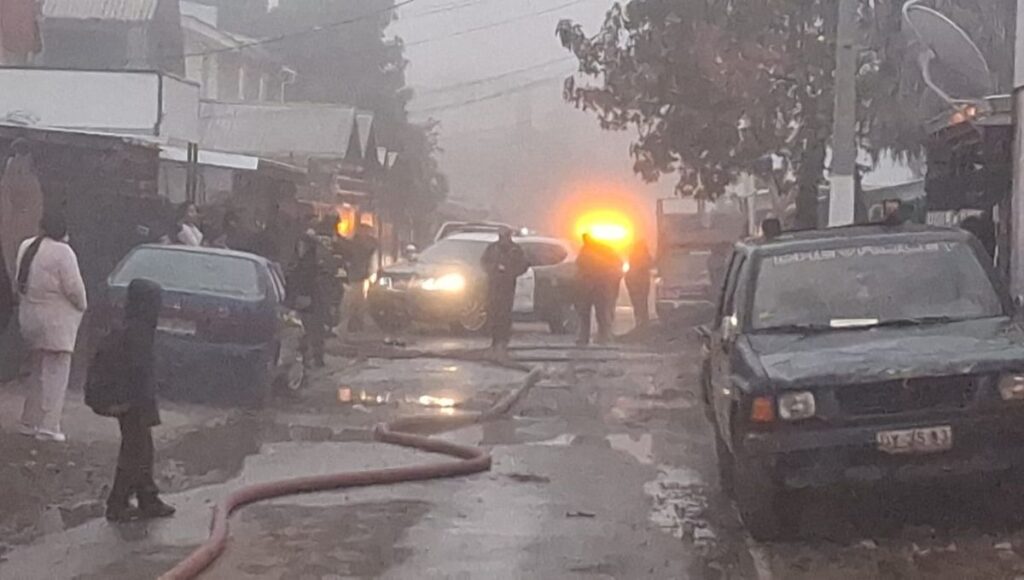 Una persona falleció tras voraz incendio durante la madrugada en Villa Doña Jacinta de Talca 1 Una persona fallecio tras voraz incendio durante la madrugada en Villa Dona Jacinta de Talca