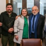 Alcaldesa de Rauco se reune con Ministro de Vivienda