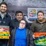 Compromiso con la inclusion Gobierno Regional del Maule inicio ciclo de arte con la pintora Scarlett Espinoza