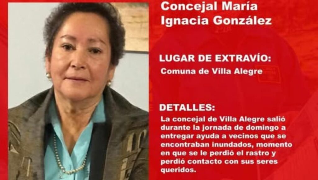 Concejala de Villa Alegre se encuentra desaparecida y Fiscalia activa busqueda con la PDI