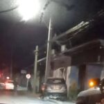 Corte de energia afecto a calles del centro de Curico tras accidente vehicular